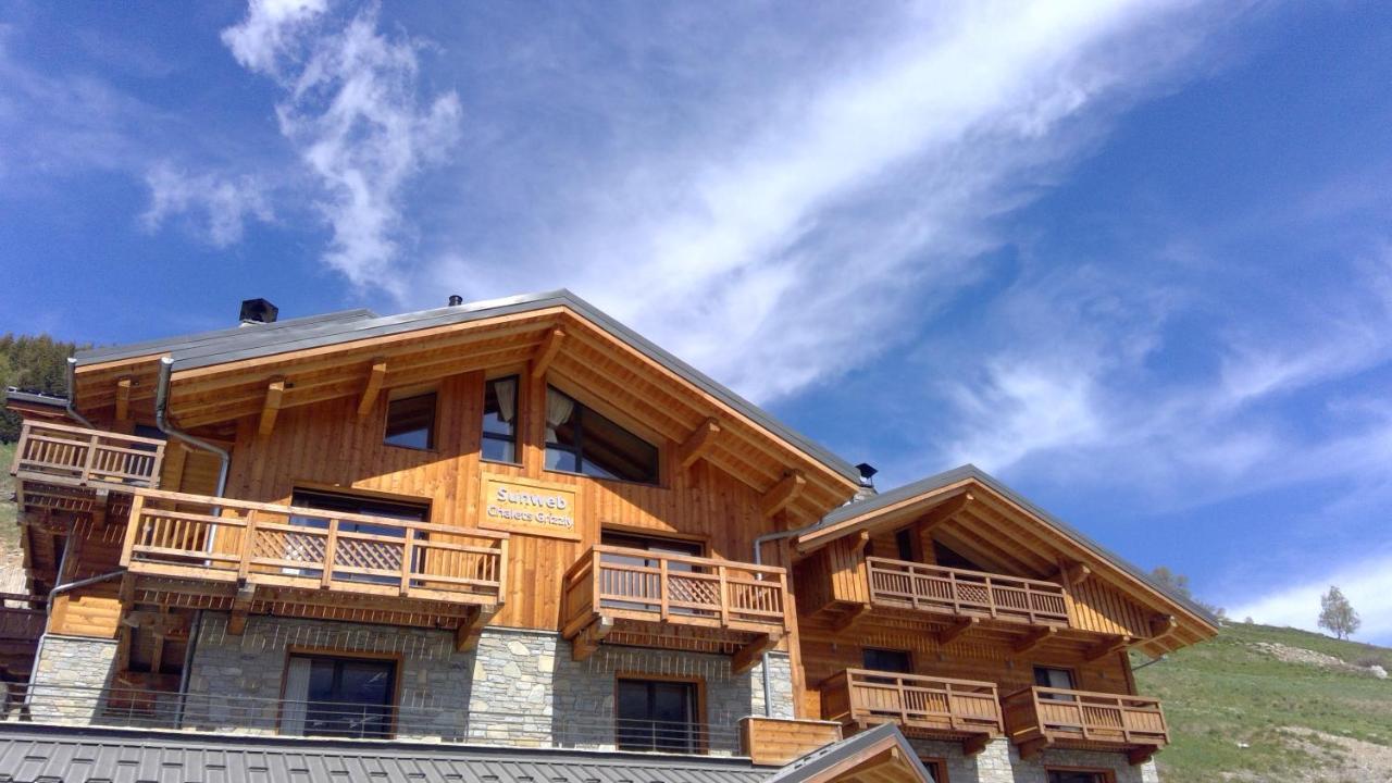 Sunweb - Les Chalets Grizzly Les Deux Alpes Exterior foto